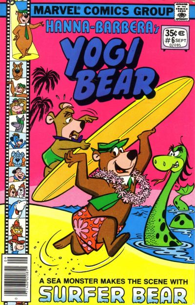 Cover for Yogi Bear (Marvel, 1977 series) #6