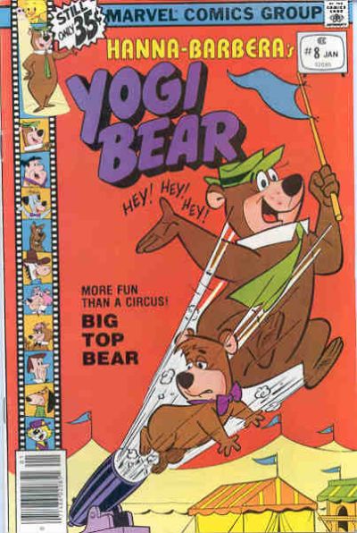 Cover for Yogi Bear (Marvel, 1977 series) #8