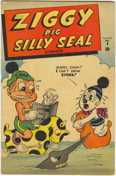 Cover for Ziggy Pig - Silly Seal Comics (Marvel, 1944 series) #4