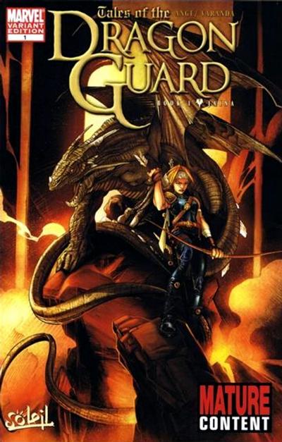 Cover for Tales of the Dragon Guard (Marvel, 2010 series) #1 [Variant Edition]