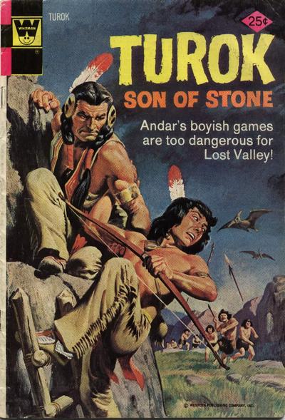 Cover for Turok, Son of Stone (Western, 1962 series) #93 [Whitman]