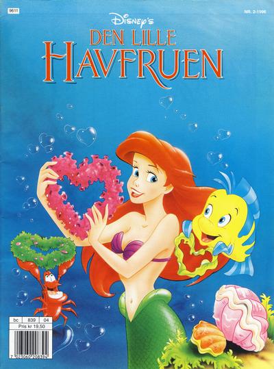 Cover for Den lille havfruen (Hjemmet / Egmont, 1995 series) #2/1996