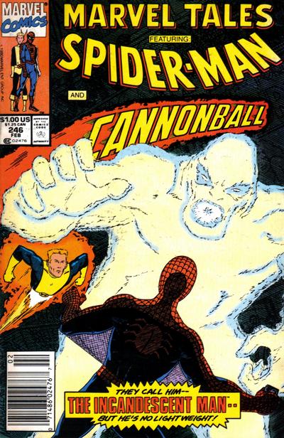 Cover for Marvel Tales (Marvel, 1966 series) #246 [Newsstand]