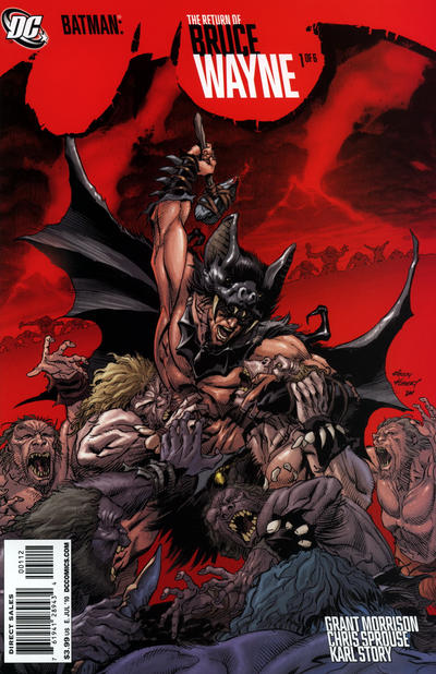 Cover for Batman: The Return of Bruce Wayne (DC, 2010 series) #1 [Second Printing]
