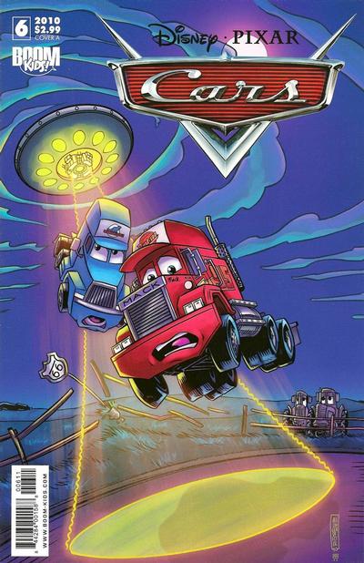 Cover for Cars (Boom! Studios, 2009 series) #6 [Cover A]
