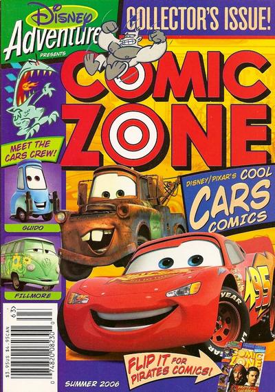 Cover for Disney Adventures Comic Zone (Disney, 2004 series) #Summer 2006 [8]