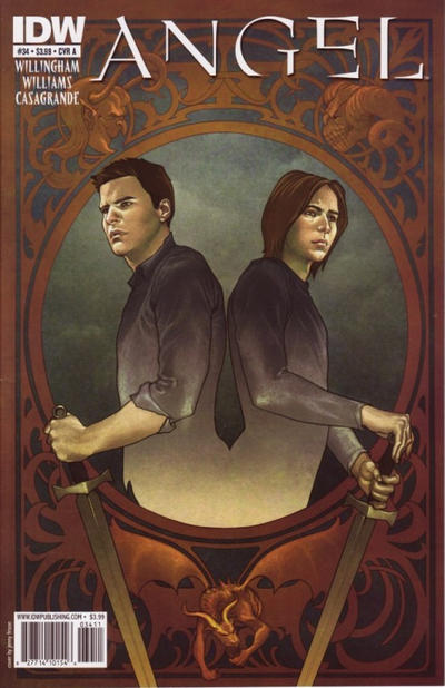 Cover for Angel (IDW, 2009 series) #34 [Cover A - Jenny Frison]