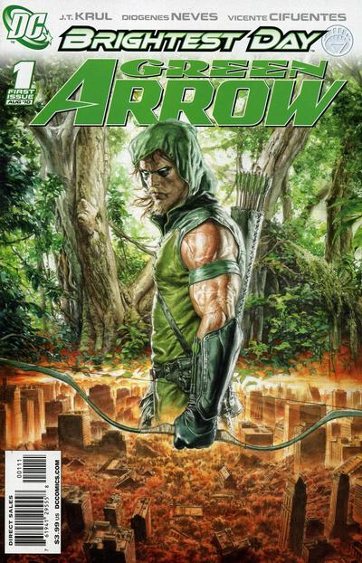 Cover for Green Arrow (DC, 2010 series) #1
