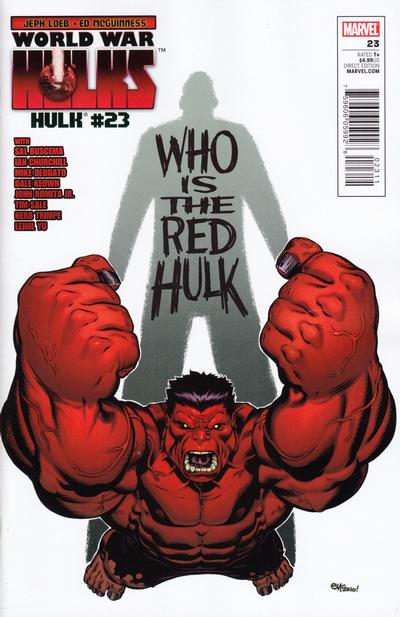 Cover for Hulk (Marvel, 2008 series) #23 [Direct Edition]