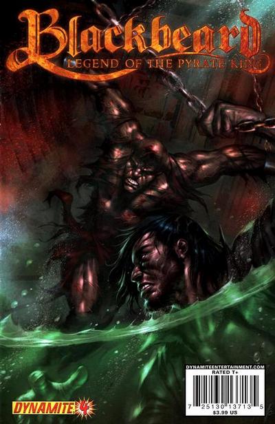 Cover for Blackbeard: Legend of the Pyrate King (Dynamite Entertainment, 2009 series) #4