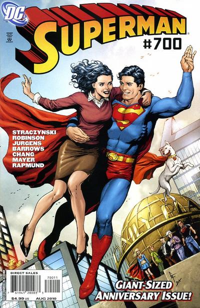 Cover for Superman (DC, 2006 series) #700 [Direct Sales]