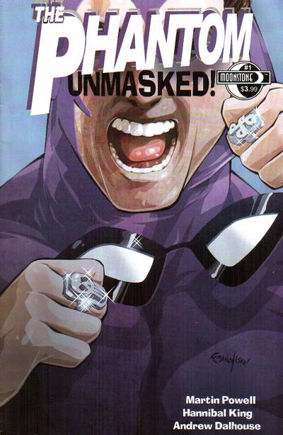 Cover for The Phantom Unmasked (Moonstone, 2010 series) #1 [Cover A]