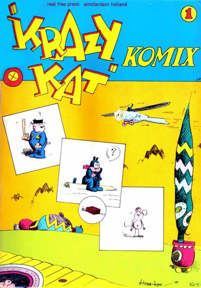 Cover for Krazy Kat Komix (Real Free Press, 1974 series) #1