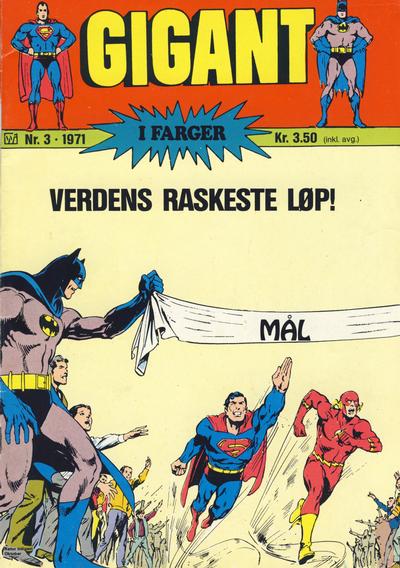 Cover for Gigant (Illustrerte Klassikere / Williams Forlag, 1969 series) #3/1971