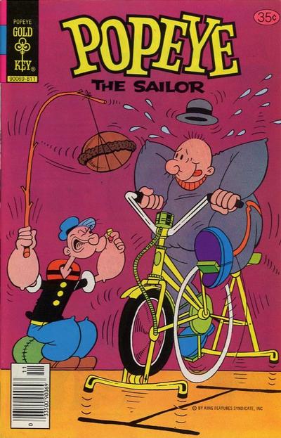 Cover for Popeye the Sailor (Western, 1978 series) #142 [Gold Key]