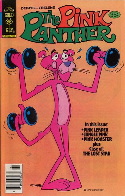 Cover for The Pink Panther (Western, 1971 series) #62 [Gold Key]