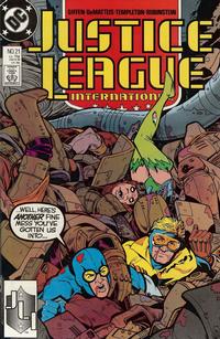 Cover Thumbnail for Justice League International (DC, 1987 series) #21 [Direct]