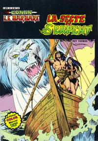 Cover Thumbnail for Conan le Barbare (Arédit-Artima, 1979 series) #10 - La secte du serpent