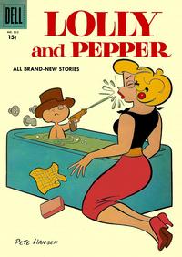Cover Thumbnail for Four Color (Dell, 1942 series) #832 - Lolly and Pepper [15 cent variant]