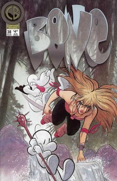 Cover for Bone (Cartoon Books, 1997 series) #38 [Smith / Vess Cover]