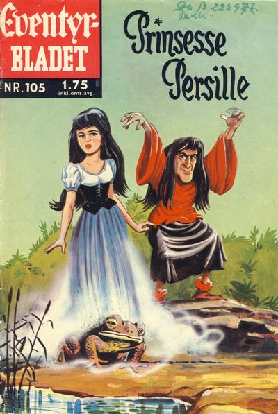 Cover for Junior Eventyrbladet [Eventyrbladet] (Illustrerte Klassikere / Williams Forlag, 1957 series) #105 - Prinsesse Persille