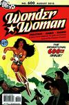 Cover Thumbnail for Wonder Woman (2006 series) #600 [DC 75th Anniversary Cover]
