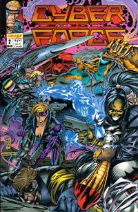 Cover Thumbnail for Cyberforce (Image, 1992 series) #2 [Direct]