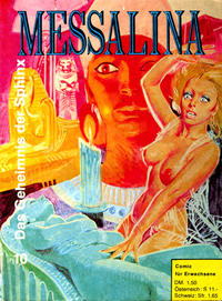 Cover Thumbnail for Messalina (Der Freibeuter, 1973 series) #10 - Das Geheimnis der Sphinx