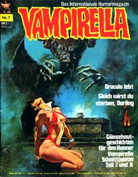 Cover Thumbnail for Vampirella (Pabel Verlag, 1973 series) #7