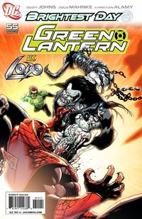 Cover Thumbnail for Green Lantern (DC, 2005 series) #55 [Doug Mahnke / Christian Alamy Cover]