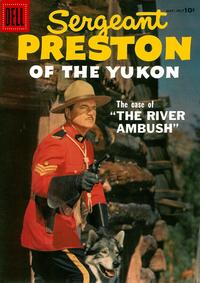 Cover Thumbnail for Sergeant Preston of the Yukon (Dell, 1952 series) #23