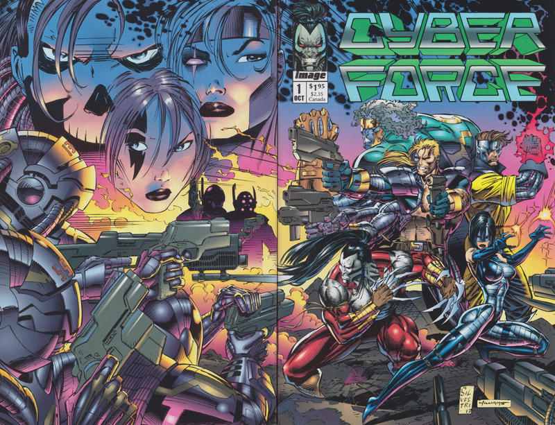 Cover for Cyberforce (Image, 1992 series) #1 [Direct]