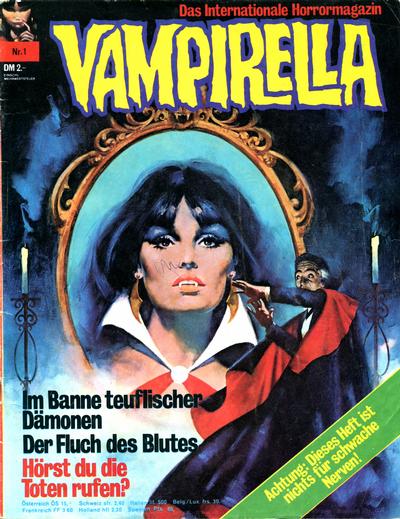Cover for Vampirella (Pabel Verlag, 1973 series) #1