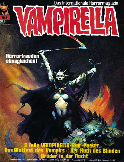 Cover for Vampirella (Pabel Verlag, 1973 series) #8