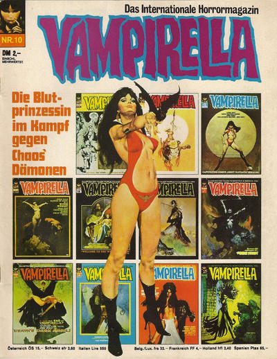 Cover for Vampirella (Pabel Verlag, 1973 series) #10
