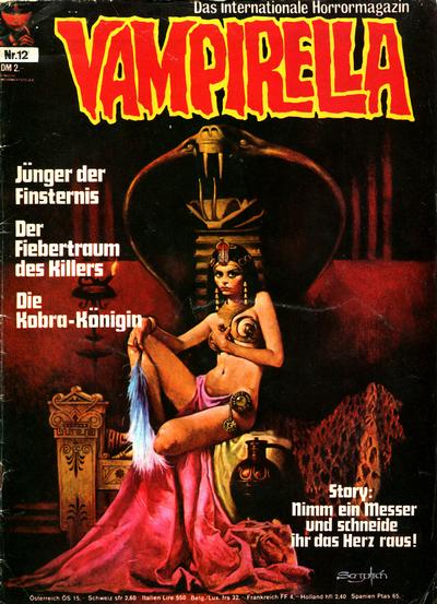 Cover for Vampirella (Pabel Verlag, 1973 series) #12