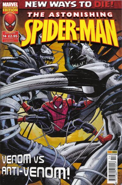 Cover for Astonishing Spider-Man (Panini UK, 2009 series) #14