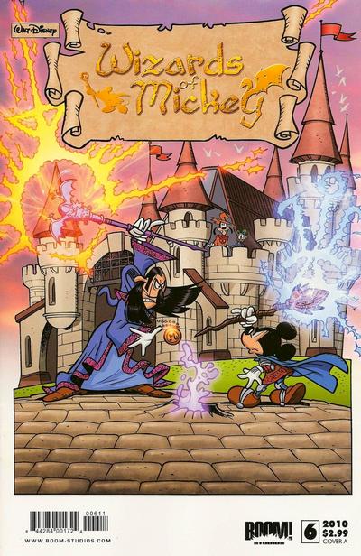 Cover for Wizards of Mickey (Boom! Studios, 2010 series) #6 [Cover A]