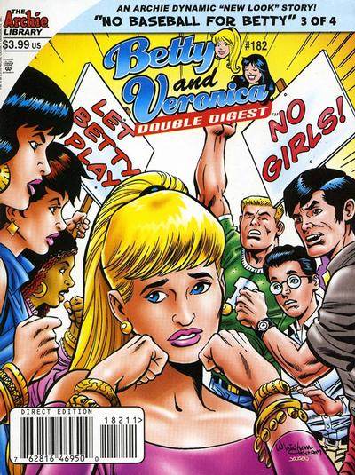 Cover for Betty & Veronica (Jumbo Comics) Double Digest (Archie, 1987 series) #182 [Direct Edition]