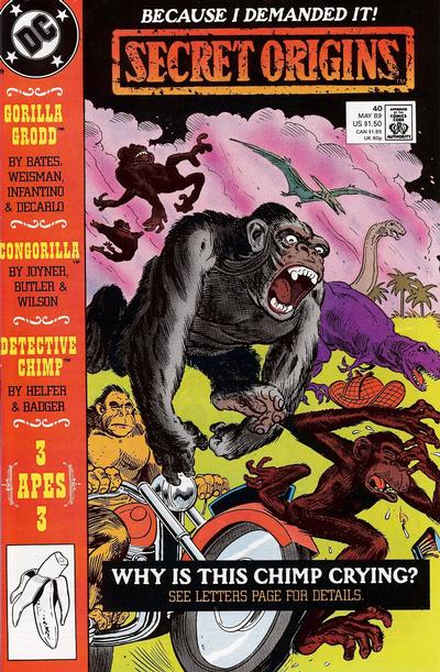 Cover for Secret Origins (DC, 1986 series) #40 [Direct]