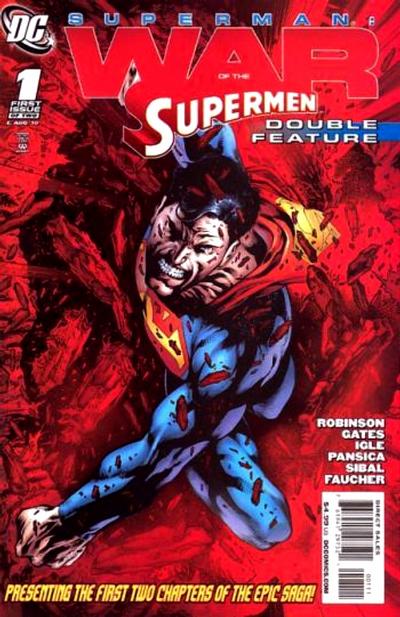 Cover for War of the Supermen Double Feature (DC, 2010 series) #1