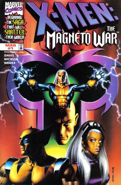 Cover for X-Men: Magneto War (Marvel, 1999 series) #1 [Another Universe Variant Cover]