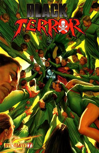 Cover for Black Terror (Dynamite Entertainment, 2008 series) #7 [Alex Ross Cover]