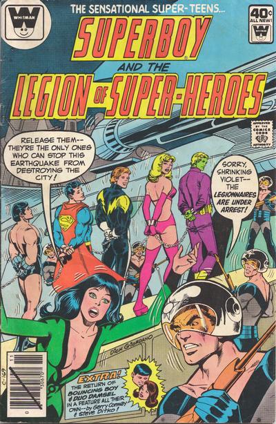 Cover for Superboy & the Legion of Super-Heroes (DC, 1977 series) #257 [Whitman]