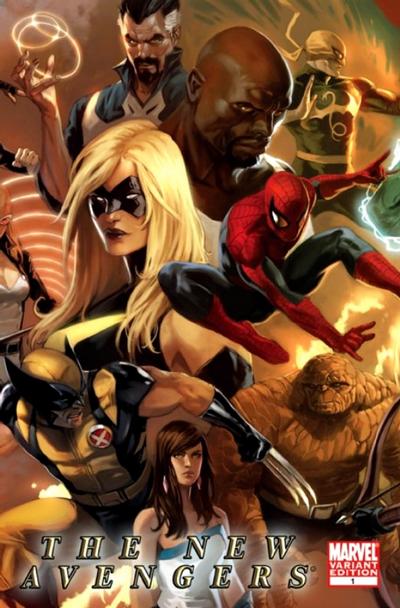 Cover for New Avengers (Marvel, 2010 series) #1 [Marko  Djurdjevic Variant Cover]