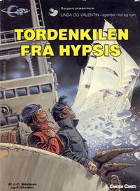 Cover Thumbnail for Linda og Valentin (Carlsen, 1975 series) #12 - Tordenkilen fra Hypsis