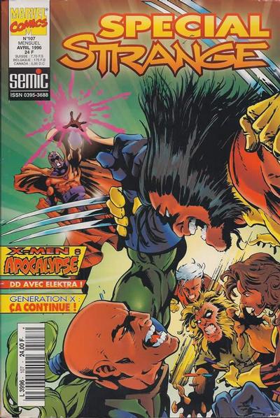 Cover for Spécial Strange (Semic S.A., 1989 series) #107