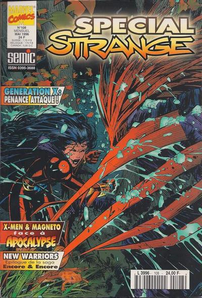 Cover for Spécial Strange (Semic S.A., 1989 series) #108