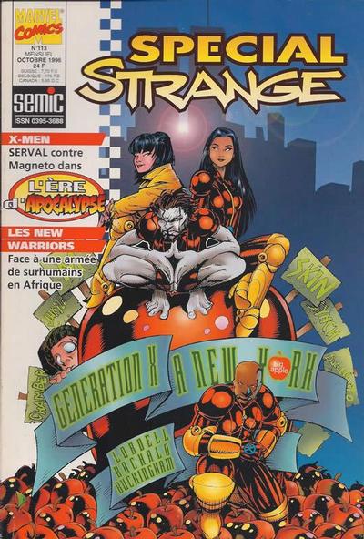 Cover for Spécial Strange (Semic S.A., 1989 series) #113
