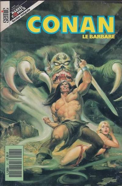 Cover for Conan Le Barbare (Semic S.A., 1990 series) #21
